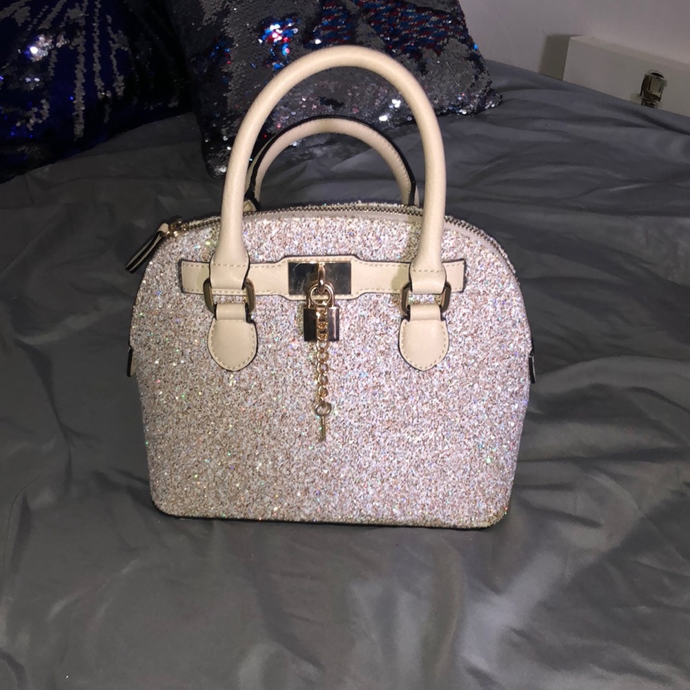 Aldo sequin tote bag